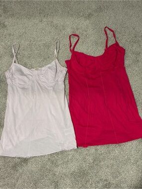 Wilfred Aritzia bustier adjustable tank tops